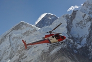 Helicopter tour in Nepal